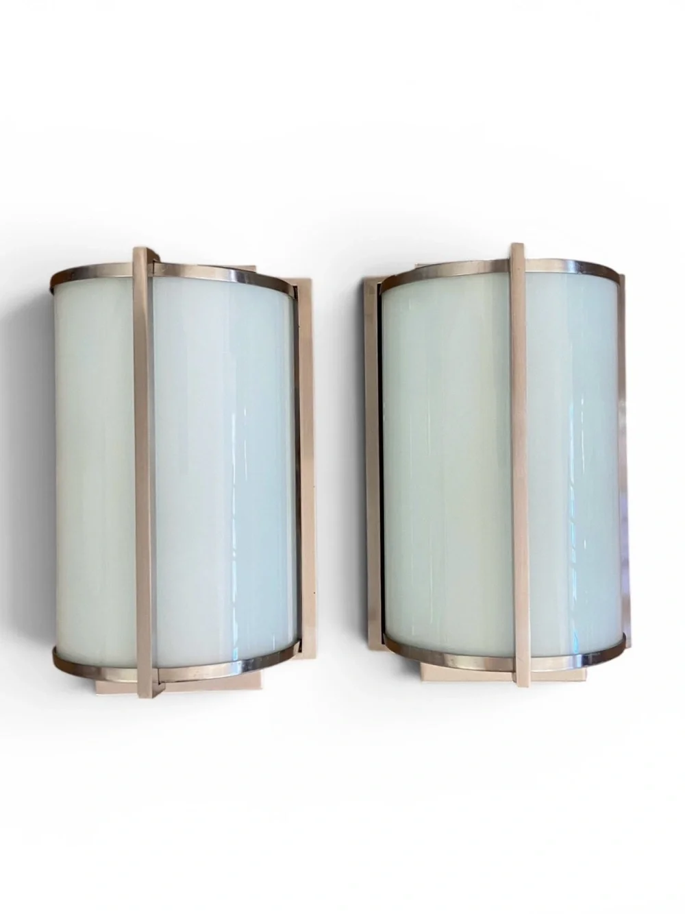 Restoration Hardware Two-Light Wall Sconces - a Pair